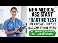 Pass NHA CCMA in 2026 Free Medical Assistant Practice Test and Exam Guide