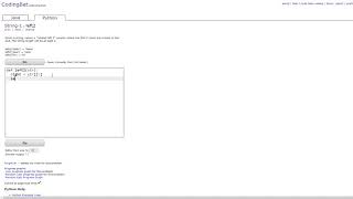 String-1 (left2) Python Tutorial || codingbat.com