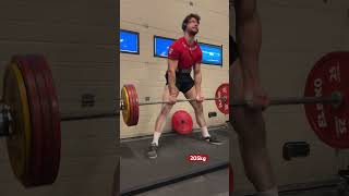 Deadlift 205kg rpe 6,5 #linkinpark #deadlift