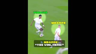 Vinicius Unselfish Moments with Mbappe❤️