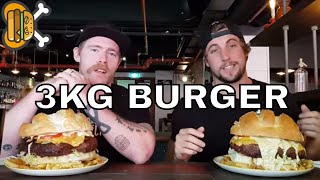 BIGGEST Burger in Canberra! | 3kg Burger Challenge