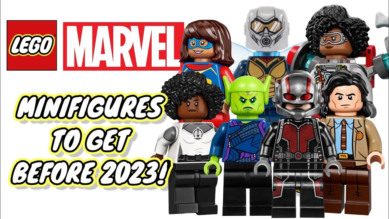 23 LEGO Marvel Minifigures You NEED To Get Before 2023! - YouTube