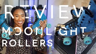 Moonlight rollers sapphire unboxing & first impression  - Best rollerskates for beginners