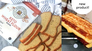 Keto Wheat Flour Blend Bread | King Arthur Baking Company KETO FLOUR | #ketogrilledcheese