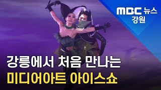 [뉴스리포트]강릉에서 만나는 미디어아트 아이스쇼 220804