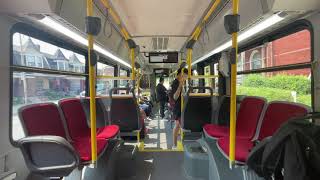 [Ride Video] TTC 2023 Novabus LFS HEV 7002 on Route 63B Ossington