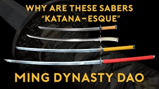 Katana-esque Ming Dynasty Swords