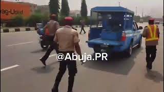 A Federal Road safety corps (FRSC)officer has been shot by  police Officer in Lagos state