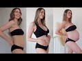 PREGNANCY TRANSFORMATION 🤰 what I looked like two hours before giving birth