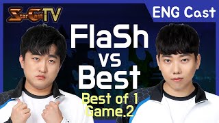 [ENG] FlaSh vs Best (TvP, Game2) - Starcraft Remastered (StarCastTV English)