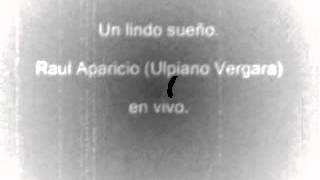 Raul Aparicio- Un lindo sueño EN VIVO- (Ulpiano Vergara)