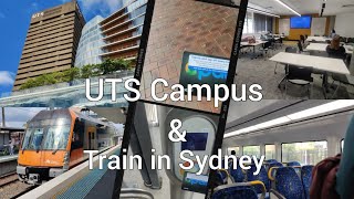 UTS Campus | How to use a train in Australia | University classroom | @Amit_in_Australia