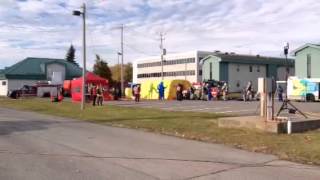 Time-lapse of Montreal terrorist attack simulation at CFB Longue Pointe