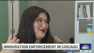 Immigration enforcement underway in the Chicago area