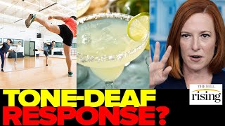 'Have A Margarita': Jen Psaki SLAMMED For Tone-Deaf Advice To Frustrated Biden Supporters