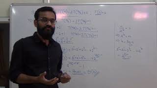 Solve Recurrence using Iteration Example1