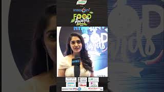 Actress Surbhi Puranik Speech At Hybiz Tv Food Awards 2023 | Hybiz tv