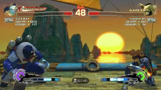 2015Jan01 ULTRASF4_1.04 SSF4 Mike (Vega) vs IMX (Zangief)