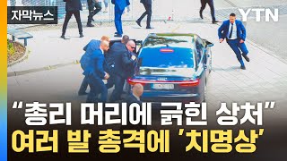 [자막뉴스] 수 차례 총성에 쓰러진 총리...기습에 '아수라장' / YTN