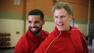 Drake and Will Ferrell Handshake Lessons NBA Awards 2017 NBA on TNT