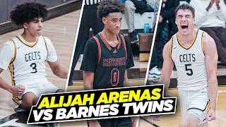 Battle Of The NBA Sons! | Alijah Arenas Vs Barnes Twins \u0026 SAVAGE Nevada Commit!