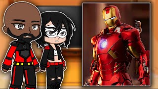 Suicide Squad React To Iron Man | Tony Stark | Gacha react