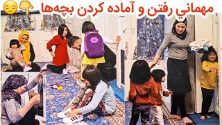 آخر هفته خانوم بهرامی و آماده کردن هفت تا پیرنسیس و همچنان خودمان که خیلی عجله‌ای بود 🫡