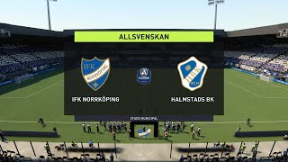 FIFA 22 | IFK Norrköping vs Halmstads BK - Allsvenskan | Gameplay