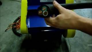 BLUEROCK ® Model 945-VS Wire Stripping Machine Copper Recycling Auto Stripper STRiPiNATOR ®