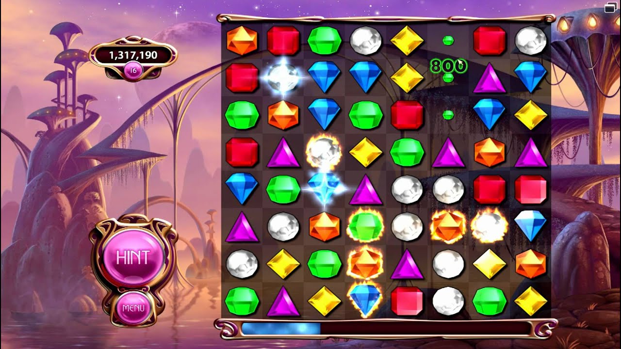 Bejeweled 3 - Keep Moving In Classic Mode & The Generation Of FREE ...