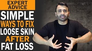 Simple ways to FIX LOOSE SKIN after FAT LOSS! (Hindi / Punjabi)