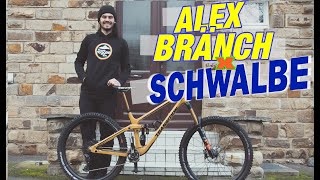 Alex Bränch X Schwalbe Unboxing and Testing new Tires in the German Winter Transition Sentinel V2