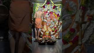 🙏Today Pooja  Alankaram @ Nuggikeri Hanuman dharwada karnataka shanivaaram darshanam💐04-02-2023