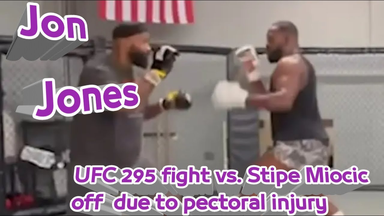 { Reaction } Jon Jones Out Of UFC 295 With Injury, Title Fight With ...