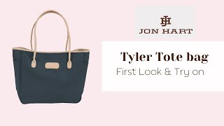 Jon Hart Tyler Tote | review + try on