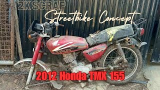 2012 HONDA TMX155 | RESTORED & CONVERTED | STREETBIKE CONCEPT | PAPBRADWORX