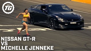 Nissan GTR Vs a Woman | Top Gear Festival Sydney