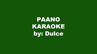 Dulce Paano Karaoke
