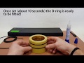 How to make custom size O-rings