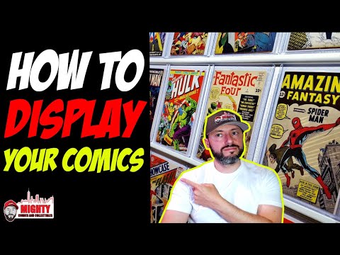 How to display your comics