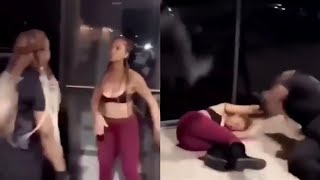 Karen HARASSES Her Then Gets KNOCKED OUT COLD!