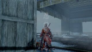 SEKIRO ノーダメチャレンジ#10 苦難+厄憑 再戦葦名弦一郎\u0026巴流 HUD非表示 Hard Mode No Damage