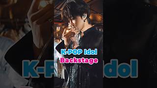 K-POP Idol, backstage appearance