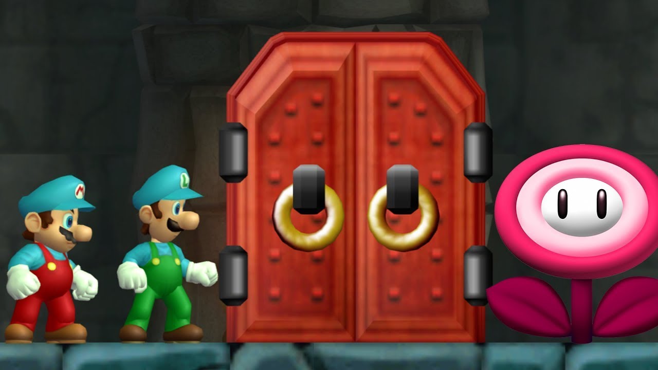 New Super Mario Bros Wii Super Bros 2 Player Co Op Walkthrough 04