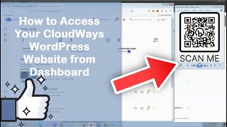 Cloudways Tutorial How to Access Your WordPress Website from the Dashboard