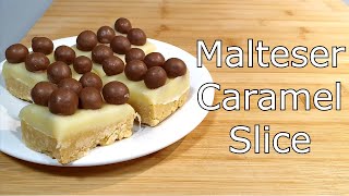 How to make Malteser Caramel Slices