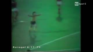 Perugia-Aris 0-3 (1979-11-07) Coppa Uefa Rai2