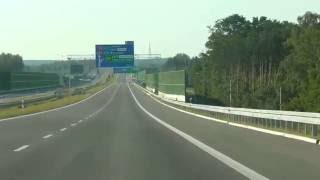 Nowa Autostrada A1 Łódź - Pierwszy przejazd - Odcinek MOP Wiśniowa Góra - Węzeł Rokicińska