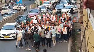 Goan Reporter:: BJP Protest rally in Panjim