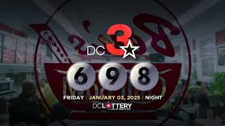 DC LOTTERY Night 01/03/2025